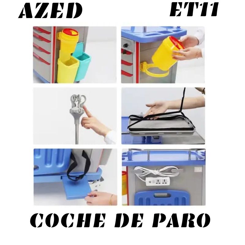 COCHE DE PARO AZED.VENTA DE EQUIPOS MEDICOS.